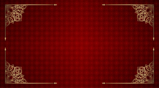 luxury ornamental mandala gold, vector design