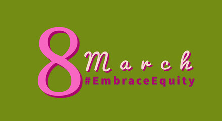 8 March International Working Women's Day poster background design. Template for advertising, web, social media, fashion ads, flyer, greeting card, website, illustration with flowers prints