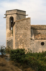 Eglise, Village, Oppede le Vieux, Parc naturel régional du Luberon, 84, Vaucluse, France