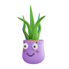 3D Cute Plant