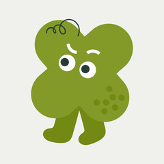 Cartoon character, abstract personage, mascot design, funny avatar, cute icon