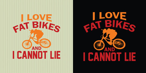 Bicycle T-shirt Design.