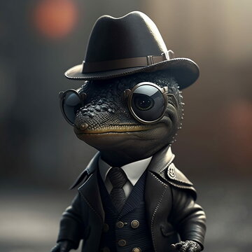 Gecko Gestapo Agent