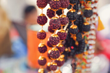 Indian traditional Rudraksh Mala for lord shiva devotees