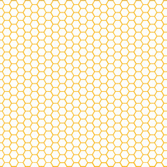 It is a vector image of a honeycomb
