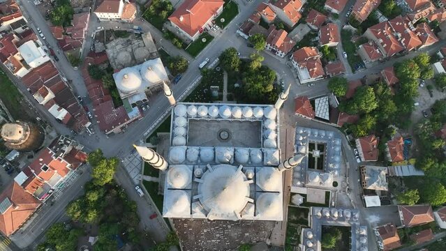 Selimiye Mosque Drone Video, Edirne Turkey