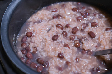 美容健康にいい小豆粥