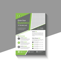 Modern Business Flyer Template Design