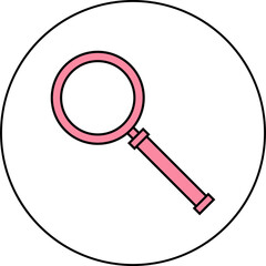 Magnifying glass icon 