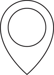 Map location pin icon