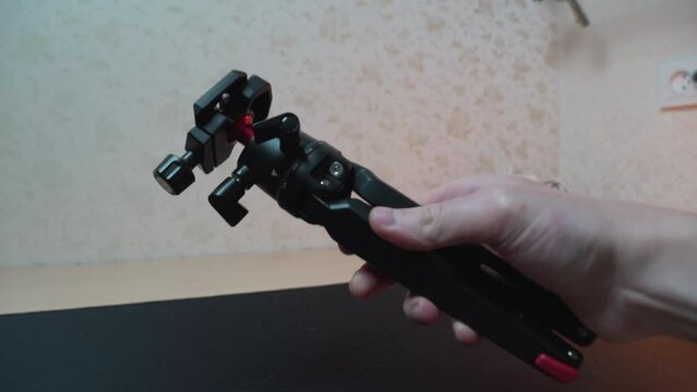 Camera tripod or monopod for video shooting