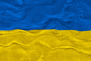 National Flag of Ukraine. Background  with flag  of Ukraine