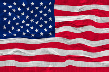 Fototapeta premium National flag of United States of America. USA. Background with flag of United States of America. USA