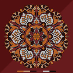 Mandala Colorful Art Work Mandala Patter Mandala Design
