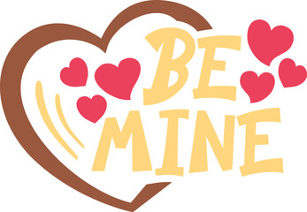Be Mine Typography