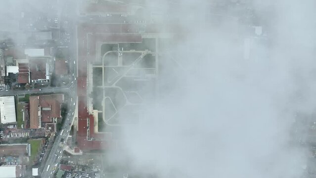 Old Rami Barracks, New Rami Library (Rami Kutuphanesi) Drone Video, Rami Eyup, Istanbul Turkey 