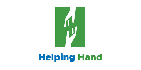 Company logo, Helping hand logo, letter mark logo of letter H represent 2 hands 