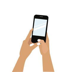 phone in human hands