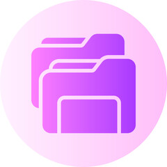 folder gradient icon