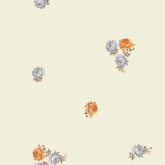 Textile and digital seamless pattern design 