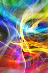bright light lines vertical background rainbow beauty - 569656764