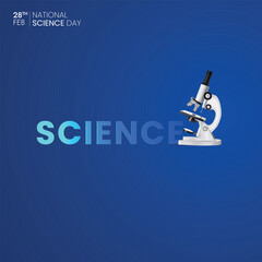 National Science Day Social Media Post