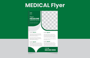 Creative  Medical Flyer Layout template