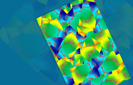 3d rendering creative gradient pattern colorful design futuristic illustration