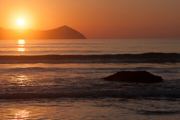 Sunset ,  Praia Aventureiros Beach, Rio de Janeiro, Brazil