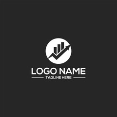 Financial company logo Investment designs