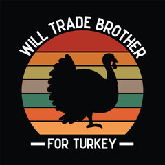 Thanksgiving for Kids Will Trade Brother for Turkey