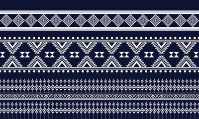 Geometric ethnic flower pattern for background,fabric,wrapping,clothing,wallpaper,Batik,carpet,embroidery style.	