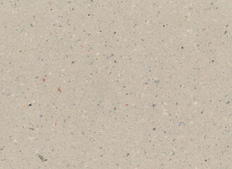 Gray handmade paper. It contains fragments of other paper. Meant as background