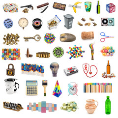 various things arranged Knolling Flat Lay