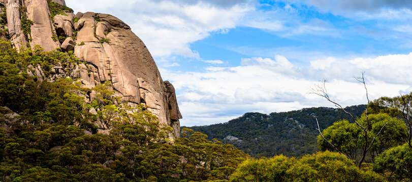 Rock formations of Mt Cameron