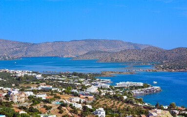 Fototapeta na wymiar Elounda, Agios Nikolaos, Kreta (Griechenland)