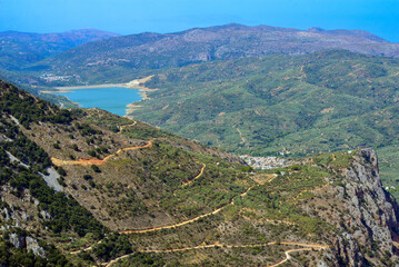 Fototapeta na wymiar Dikti-Gebirge, Kreta, Griechenland