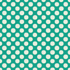 Polka dot seamless pattern. Minimalism fashionable mosaic design print. Polka dots creative trendy background, tile. For home decor, fabric textile pattern, postcard, wrapping paper, wallpaper