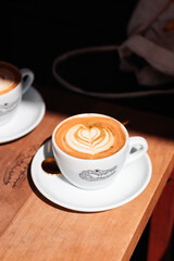 Specialty coffee with plant-based milk