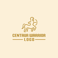 Centaur Warrior Logo, suitable for all your business