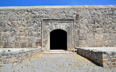 Kirkgozhan Caravanserai, located in Antalya, Turkey, was built in 1246.