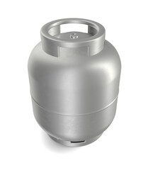 Gas cylinders in realistic 3d render