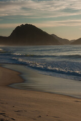 Brazil, Rio de Janeiro, Beach, Praia do Leme, Leme, 