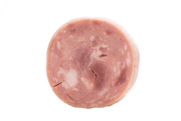 Food sausage meat products, isolated, transparent background.