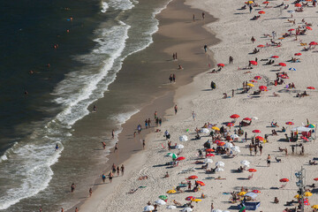 Brazil, Rio de Janeiro, Copacabana, Beach
