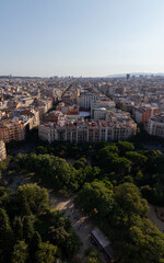 Fototapeta na wymiar Vista di Barcellona