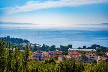 Fototapeta na wymiar Split, Croatia panoramic view 