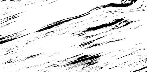 Vector brush sroke texture. Distressed uneven grunge background. Abstract distressed vector illustration. Overlay over any design to create interesting effect and depth. Black isolated on white. EPS10