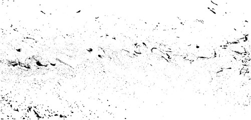 Rough black and white texture vector. Distressed overlay texture. Grunge background. Abstract textured effect. Vector Illustration. Black isolated on white background. EPS10