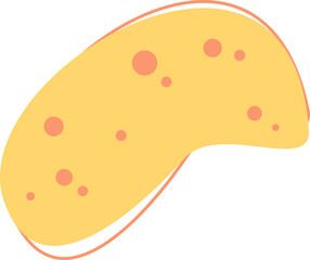Abstract blob shape